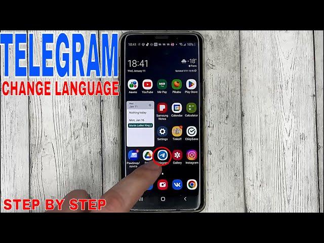   How To Change Language On Telegram 