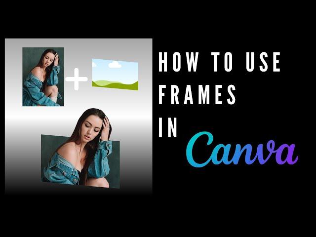 How to use Frames in Canva