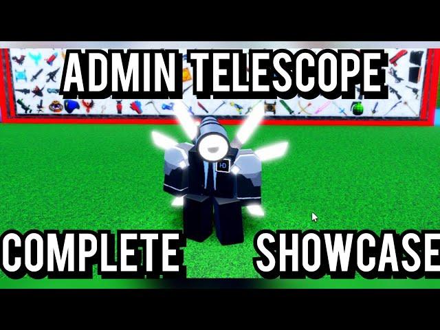 Admin Telescope Showcase (SUPER BOX SIEGE DEFENSE)