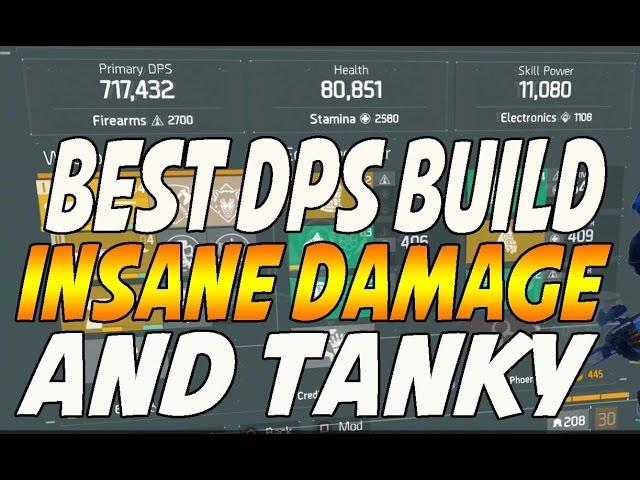 The Division - "New" 700k DPS+Tanky Guide (Best DPS Build)