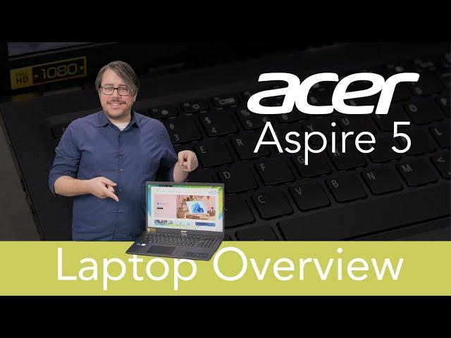 Acer Aspire 5 15.6 Inch Laptop Overview - A5155653DS