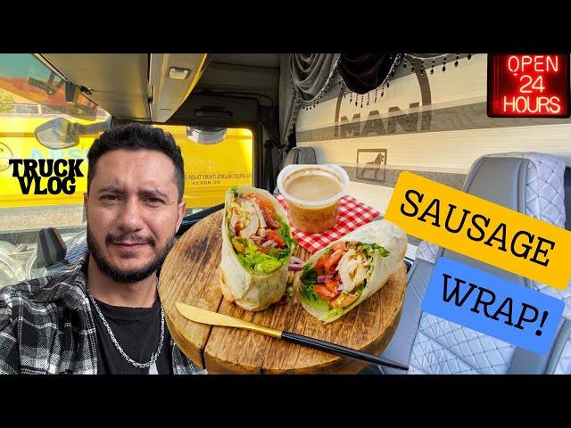 Ultimate 1200 KM Truck Challenge: Cooking Wraps & Forklift Thrills!