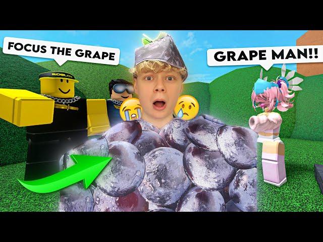 BECOMING A GRAPE IN REAL LIFE..  (Murder Mystery 2)