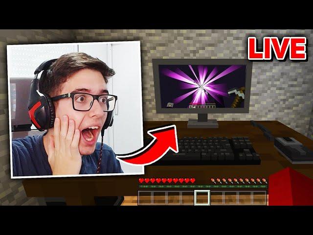 VIDA DE YOUTUBER DENTRO DO MINECRAFT - (Streamer Simulator)