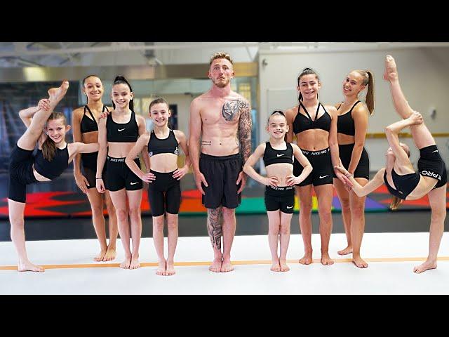 Joining the Women's Junior 'Acrobat/Gymnasts for a Day! {Insane Talent}