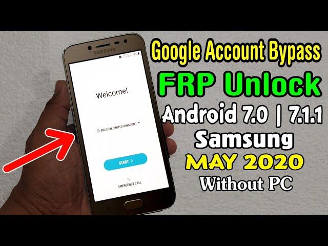 All Samsung ANDROID 7.0 | 7.1.1 FRP Unlock/ Google Account Bypass 2020 (Without PC)