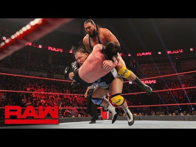 Heavy Machinery’s first match on Raw: Raw, Jan. 21, 2019