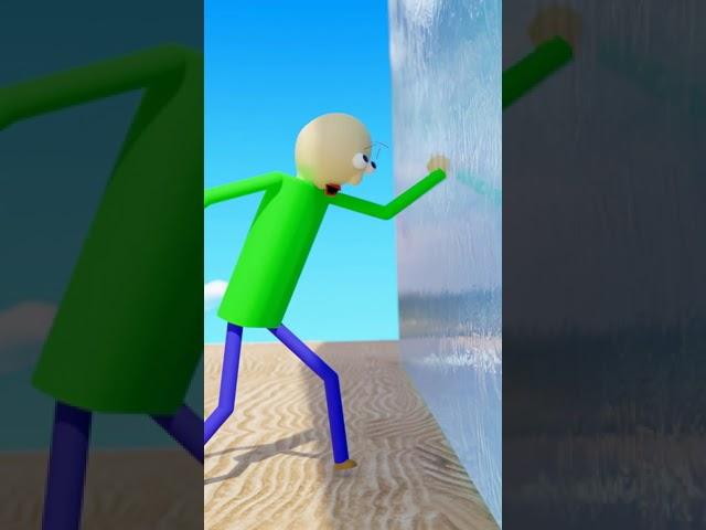 Baldi Basics Trapped in Ice #shorts