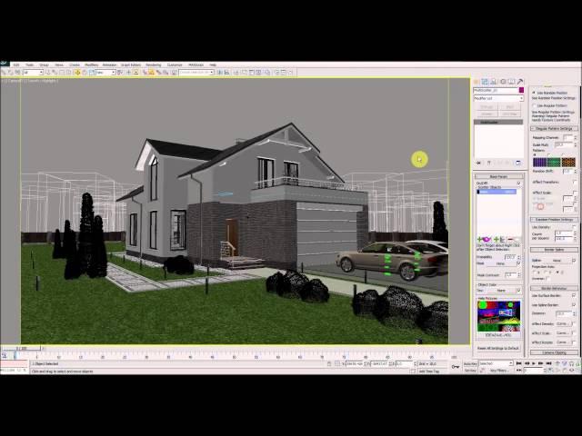 Multiscatter Plugin 3ds max. Плагин мультискаттер экономит драгоценное время!