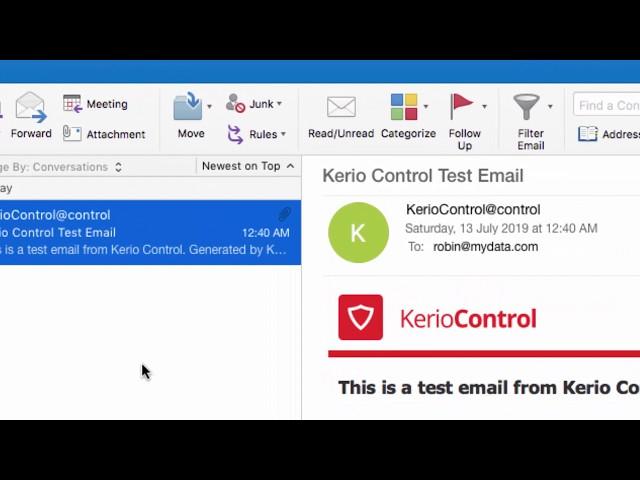 Kerio Control UTM v9.3 -  35 - Configure SMTP service on the firewall