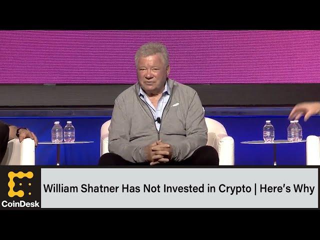 Star Trek William Shatner Has Not Invested in Crypto | This is Why