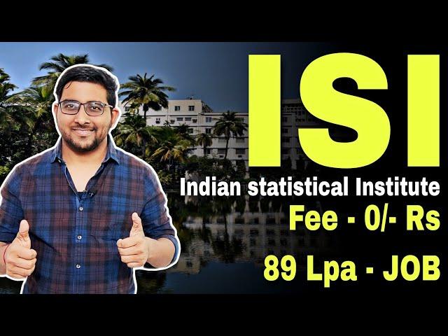 Indian Statistical institute - ISI Review and details | Exam pattern , fees | JEE Mains 2025 news