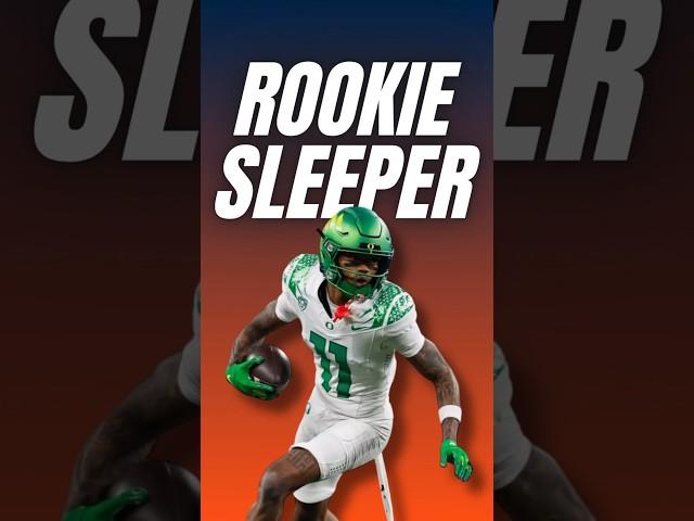 You NEED To Draft This Rookie WR! #fantasyfootball #nfl #nflfootball #fantasydraft