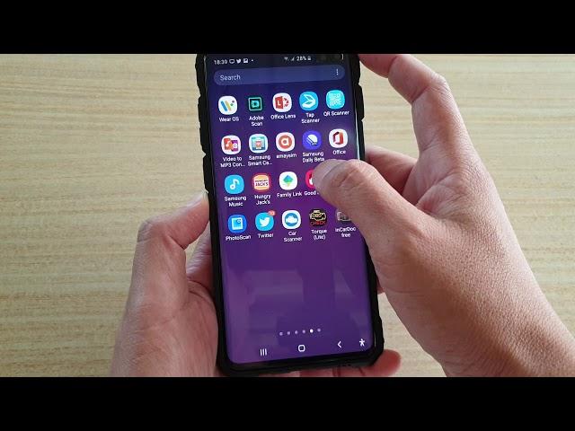 Galaxy S10 / S10+: How to Add App's Shortcut to Home Screen