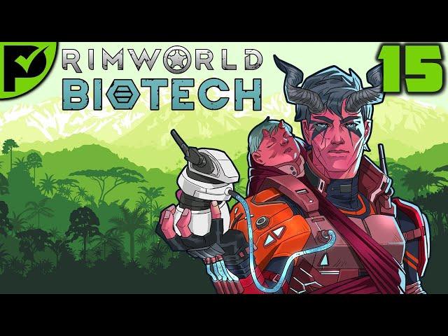 The Staff of Sin - Rimworld Biotech Ep. 15 [Rimworld Tropical Rainforest Randy 500%]