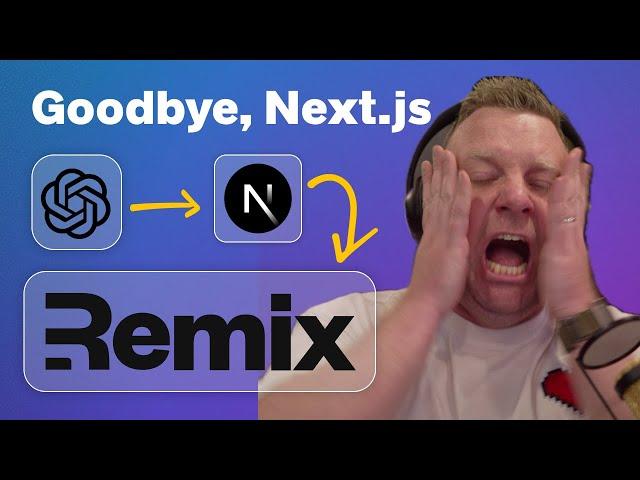 Why did OpenAI move from Next.js to Remix?