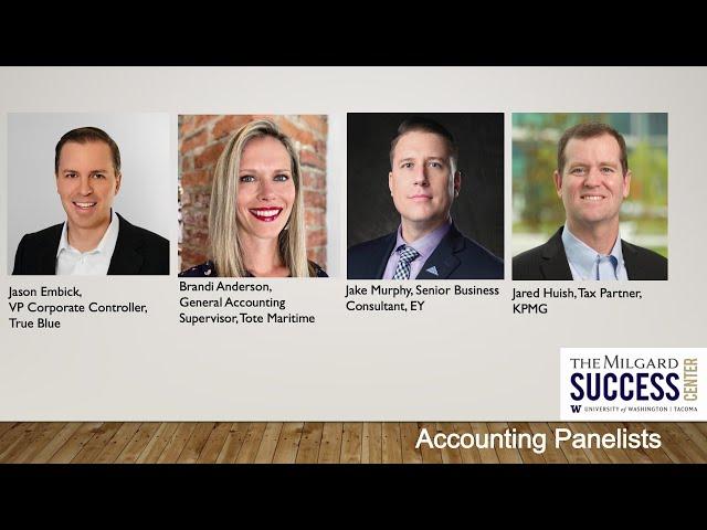 Milgard Success Conference 2022 - Accounting Panel