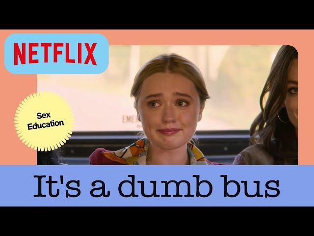 "It's Just a Stupid Bus" | The Bus Scene from Netflix's Sex Education