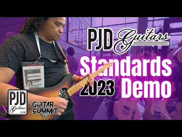 PJD Guitars 2023 Standard Line Demo | Guitar Summit 2023