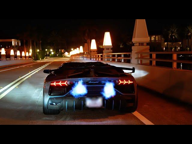 Crazy LOUD Lamborghini Aventador SVJ *Gintani Exhaust* V12 SOUND! Rev Battle