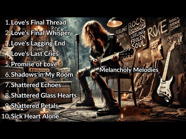 Let the Tears Fall | Best Slow Rock Ballads for Heartbreak & Pain