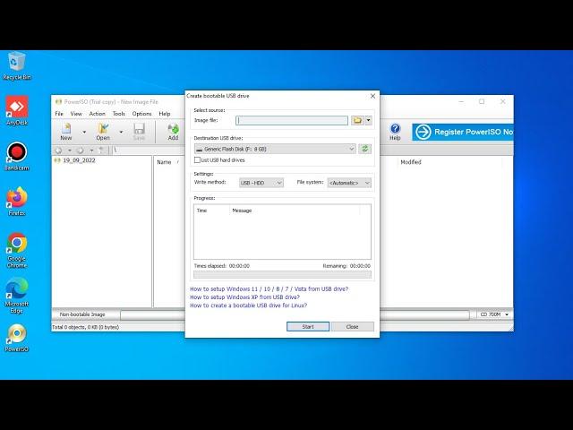 Bootable Flash Drive: How to Create It Using PowerISO | create bootable flash drive using poweriso