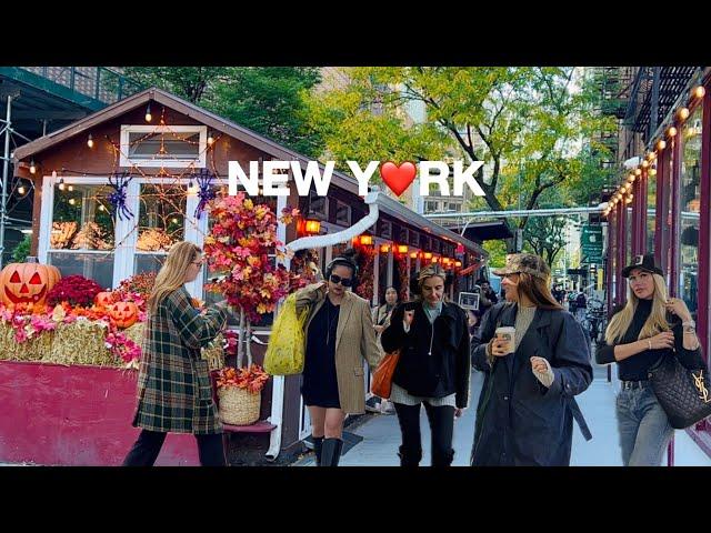 [4K]NYC WalkBeautiful Autumn Day on Upper West SideFall Foliage in Central Park | Oct 2024