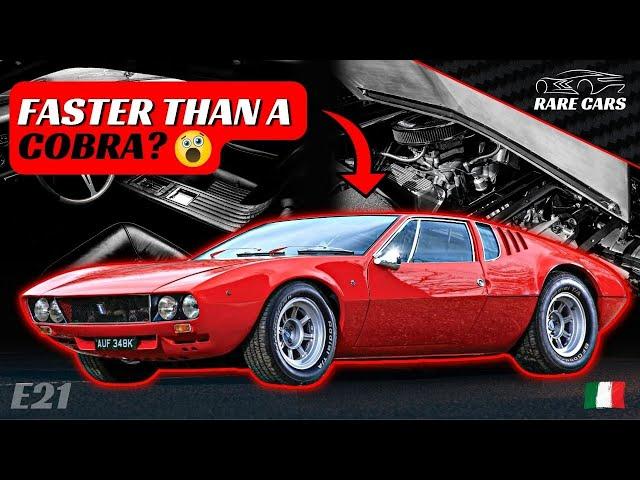 The Car Built To DESTROY The Shelby Cobra - The De Tomaso Mangusta (1967-1971)