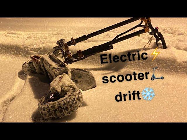 60mph electric scooter snow drifting /turbowheel phaeton/zero 11x