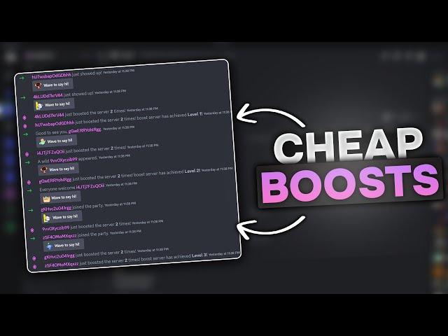 How to get CHEAP Discord Nitro & Server Boosts! (with proof)