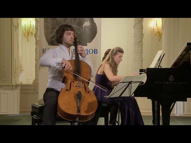 Aleksander Ramm (cello) English Hall of St. Petersburg Music House 2018-06-25 Part 1