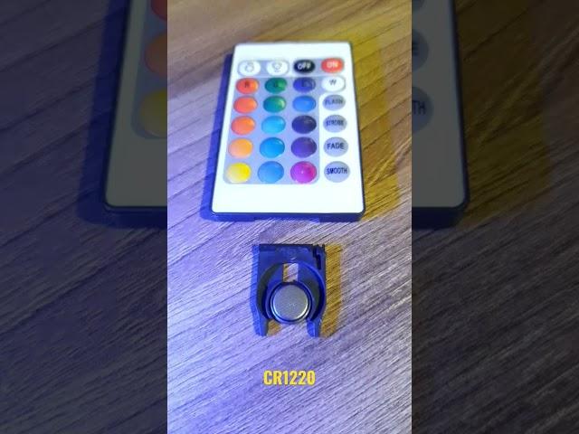 RGB Remote CR2032 from CR1220