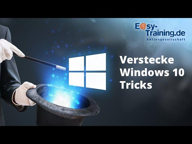 Windows 10 - Versteckte Windows 10 Tricks