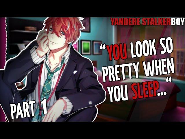 SPICY Yandere Stalker Sneaks Into Your Room While You Sleep [Yandere Boy ASMR Roleplay] x Listener