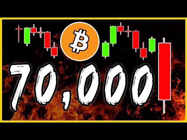 Bitcoin $70,000: Inevitable Crash?! No One Sees This Coming. BTC TA