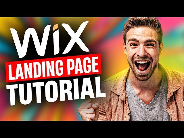 Wix Landing Page Tutorial - Make A High Converting Landing Page On Wix (2025)