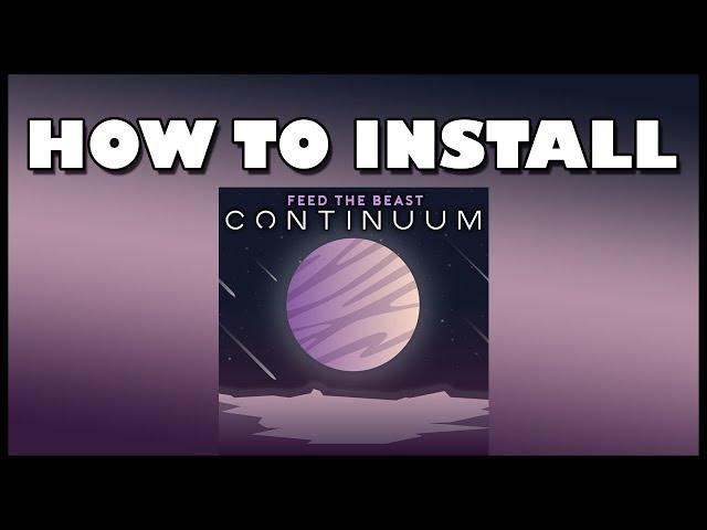 How To Install FTB Continuum MODPACK | Twitch Desktop App