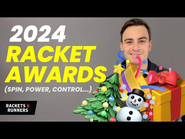 2024 Tennis Racket Awards!! Best Rackets for Power, Spin, Control, etc. | Rackets & Runners