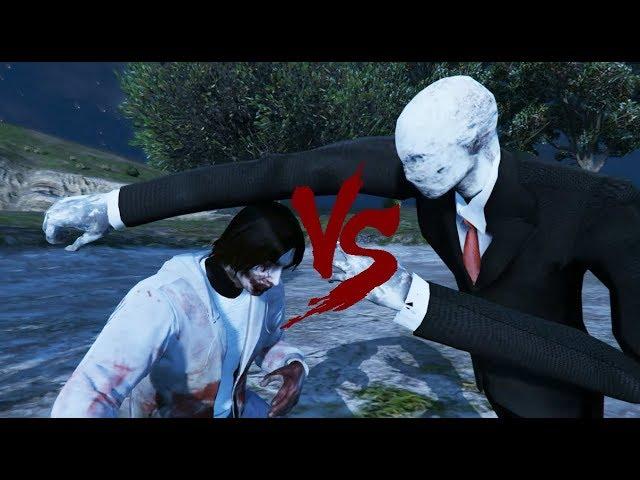 Jeff the Killer VS Slenderman - Death Battle (GTA 5)