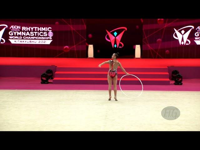 VOLOZHANINA Tatyana (BUL) - 2021 Rhythmic Worlds, Kitakyushu (JPN) - Qualifications Hoop