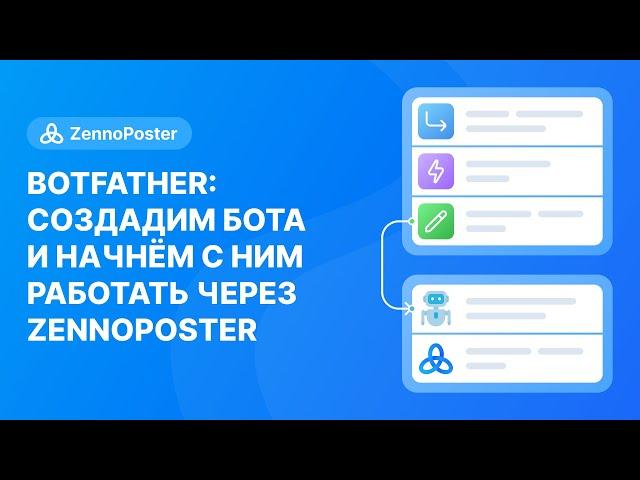 Ч.1. Дорогу осилит идущий // BotFather   создадим бота и начнём с ним работать через zennoposter