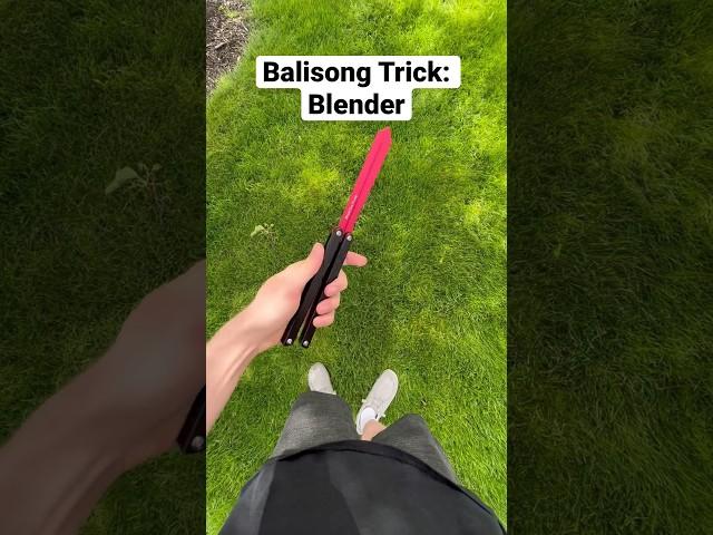 Blender #balisong #balisongflipping #butterflyknife #slowed #balisongtricks #swordfish #lofi