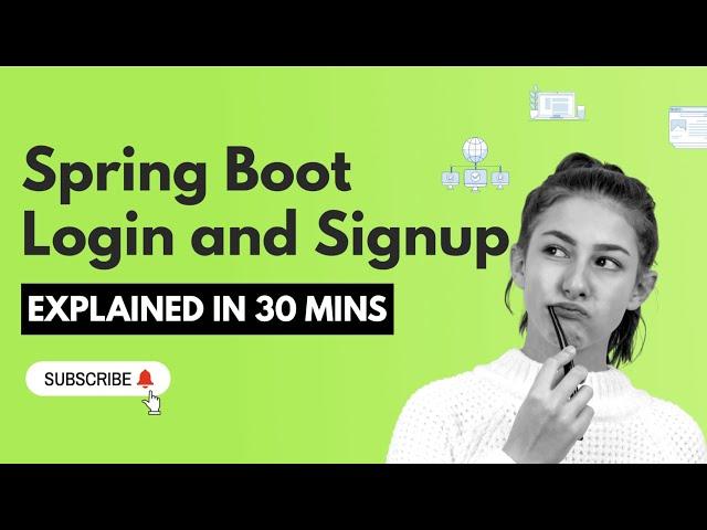 Spring Boot : User Login and Registration Tutorial [ In 30 Mins ] - Spring boot Series