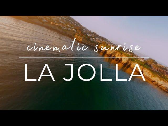 Epic FPV Drone Flight at Sunrise: La Jolla Shores with NewBeeDrone Inertia Frame and DJI o3 Air Unit