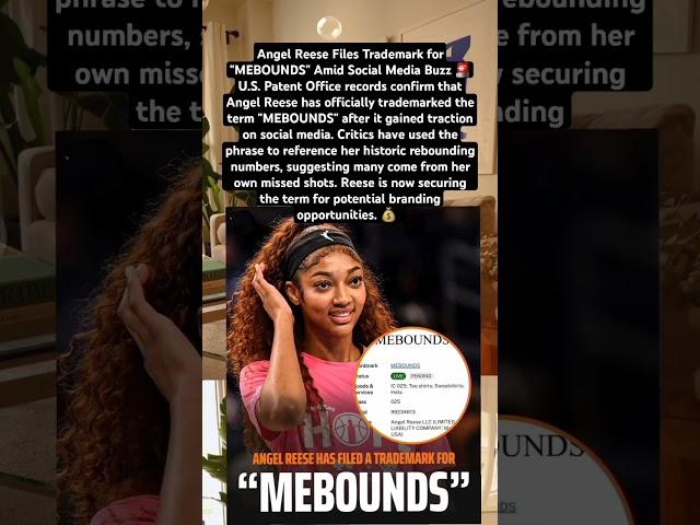 Angel Reese TRADEMARKS 'MEBOUNDS' After Viral Criticism!