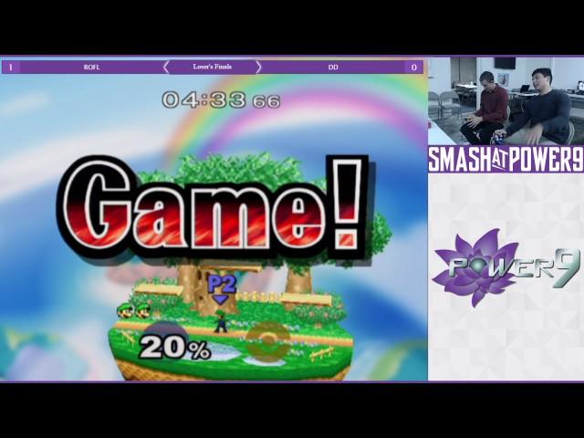 S@P9 #10 - DD (Jigglypuff) VS ROFL (Luigi) Losers Final