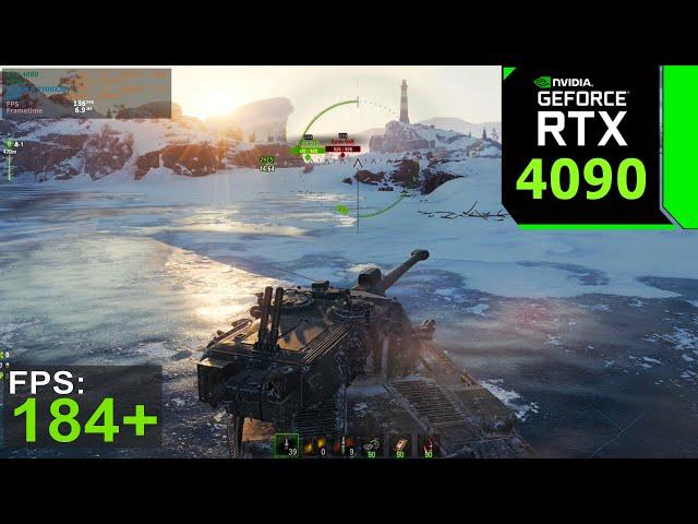 World of Tanks : RTX 4090 24GB - Kranvaqn - (4k MAX Ultra Settings)