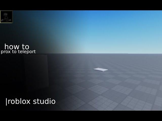 How to teleport using a proximity prompt (Roblox Studio)