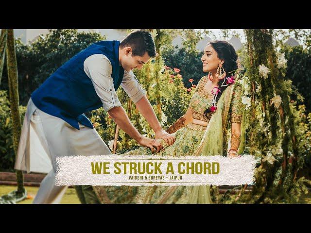 WE STRUCK A CHORD - Vaidehi & Shreyas Trailer // Best Wedding Highlights // Jaipur, India