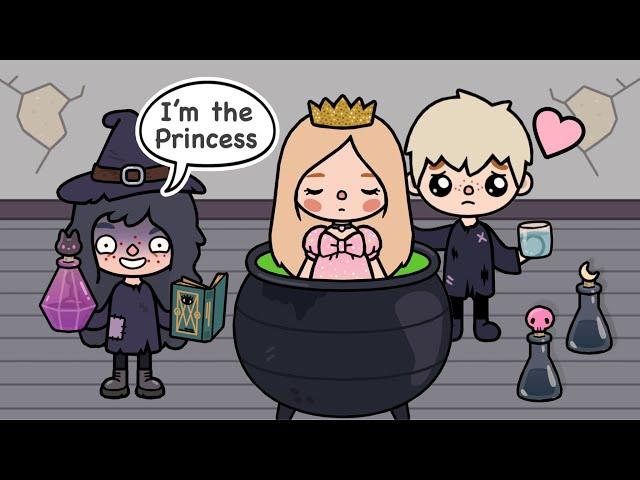 Princess saved by Witch’s son ‍️🩷| Toca life story | Toca Boca